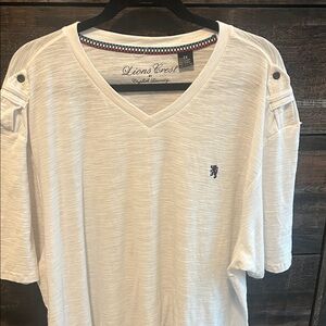 English Laundry White V-Neck T-Shirt